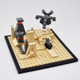 Illustration for article titled Classic science fiction moments, recreated as minimalist LEGO dioramas